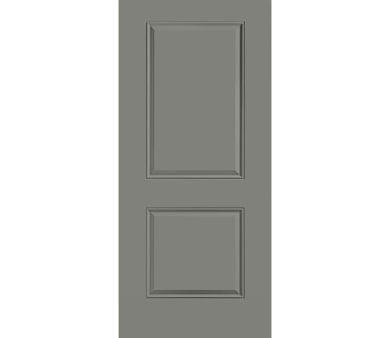 Seattle 2 Panel Square Steel Entry Door